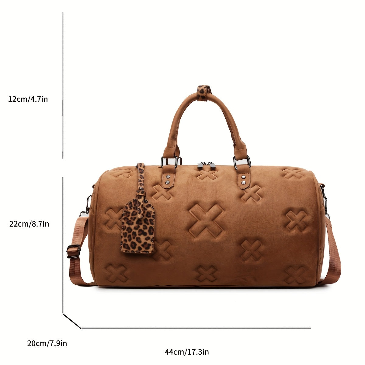 Stylish Tote Bag for Travel - Large Capacity Durable Textured Design, Perfect for Gym, Vacation & Business Trips, Black, Versatile Carryall, Modern Handbag, Sturdy Handles, Spacious Handbag, Frequent Travelers, Sleek Handbag,