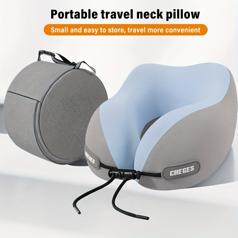 U-shaped neck pillow Slow rebound memory head pillow Travel head pillow anti-tilt neck pillow Sleep pillow nap pillow anti-side head neck pillow Car neck pillow for aircraft, cars, buses, offices, etc