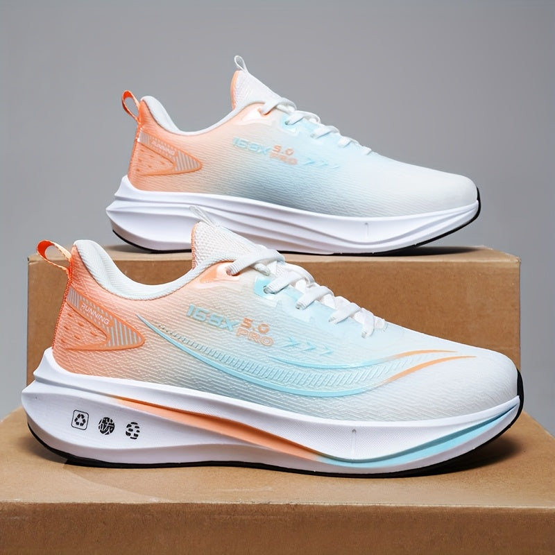 Men'S Running Shoes – Lightweight, Breathable, Soft Cushioned Sole, Suitable for Road and Outdoor Use, Multi-Functional Anti-Slip Sneakers for Marathon, Triathlon, Trail Running, Cycling Training, Gym, Aerobic Exercise, Hik