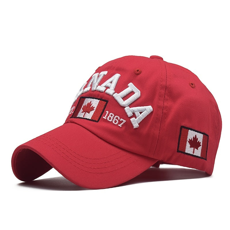 Unisex CANADA All-match Sports Baseball Cap