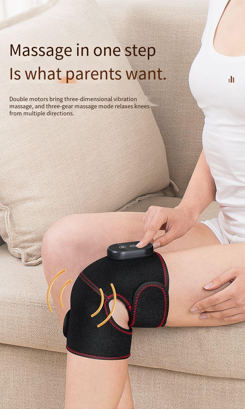 Intelligent Charging, Heating, Vibration Knee Massage Instrument For Middle-aged And Elderly People's Shoulder And Knee Dual Use