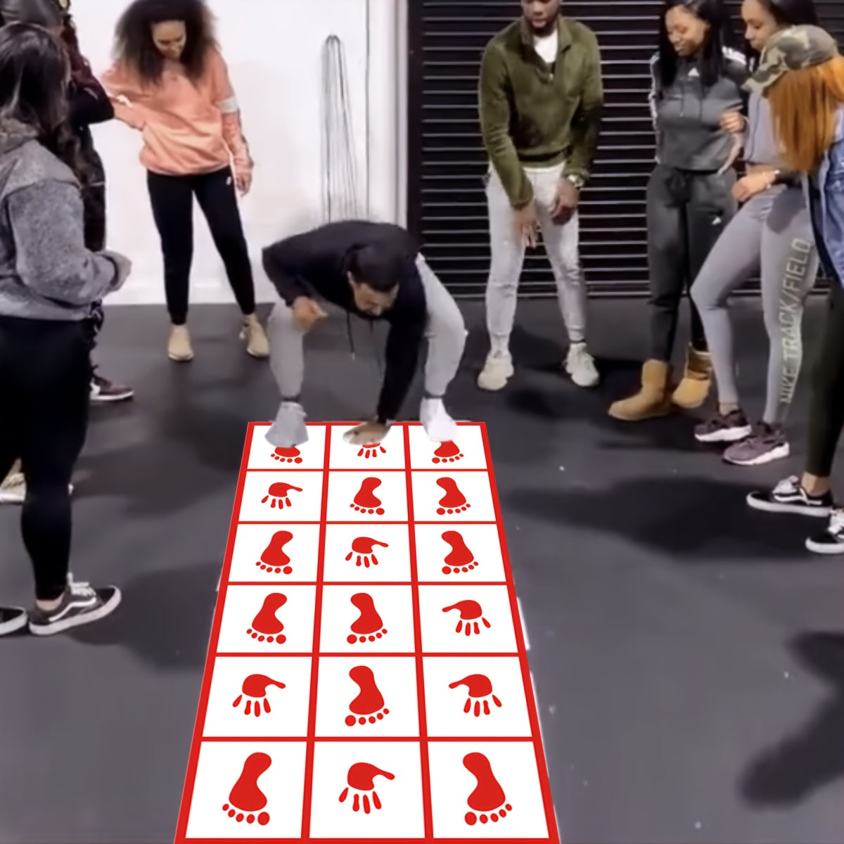 1pc 100.0cm*3.0meter Hands-Feet Dynamic Washable Game Set, Foldable, Ease to Carry, Perfect for Outdoor Adventures, Team Building & Family Fun