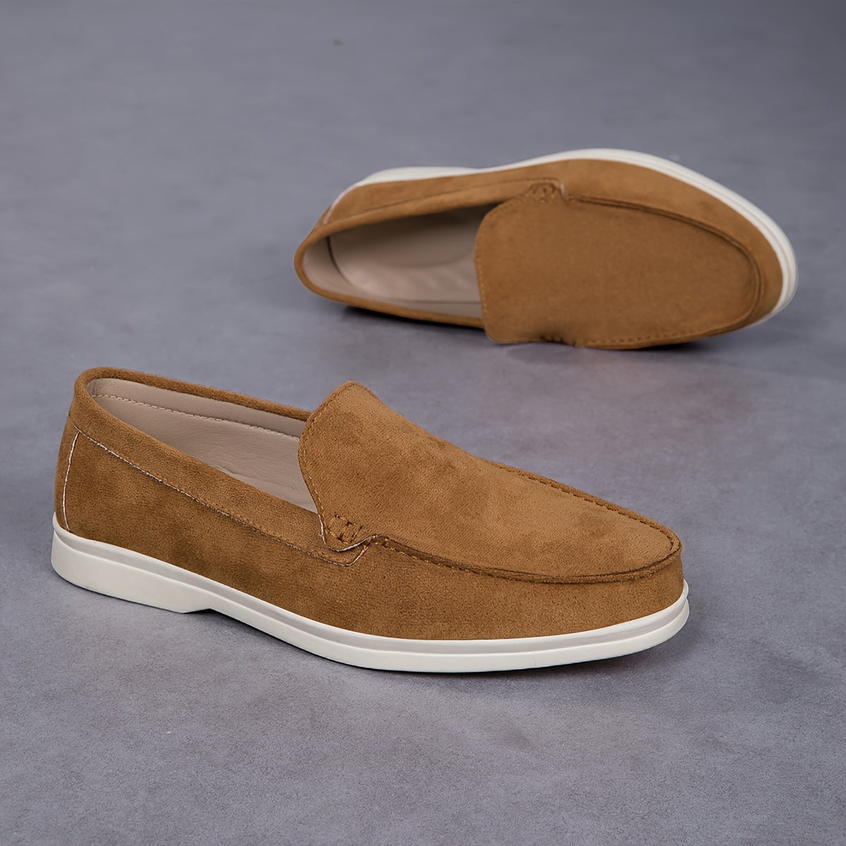 Sapatos Masculinos Slip-On – Estilo Casual e Formal com Palmilha Confortável