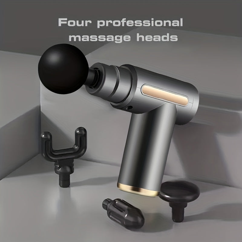 Powerful Professional Percussion Gym Sports Muscle Deep Tissu Fascia Mini For Neck Back Muscle Deep Vibration Relax Fitness Pocket Massage Gun