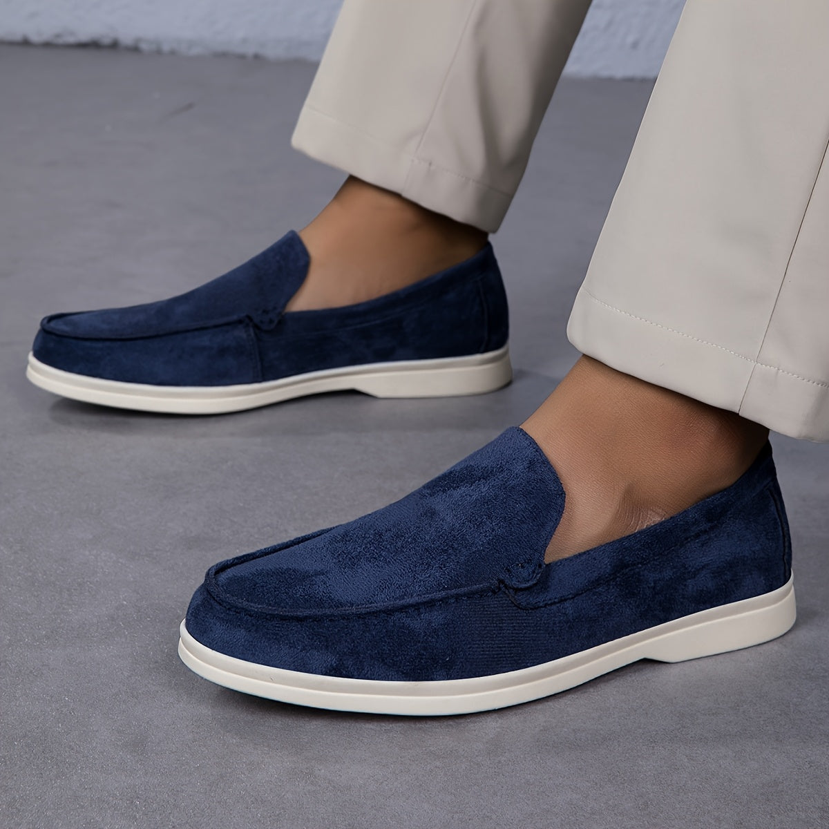 Sapatos Masculinos Slip-On – Estilo Casual e Formal com Palmilha Confortável