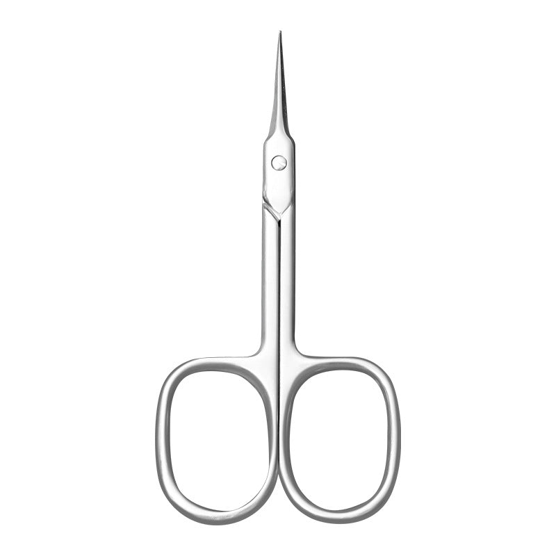 1PC Stainless Steel Curved Tip Thin Blade Cuticle Scissors Nail Clippers Trimmer Manicure Tools Eyebrow Tools Dead Skin Remover