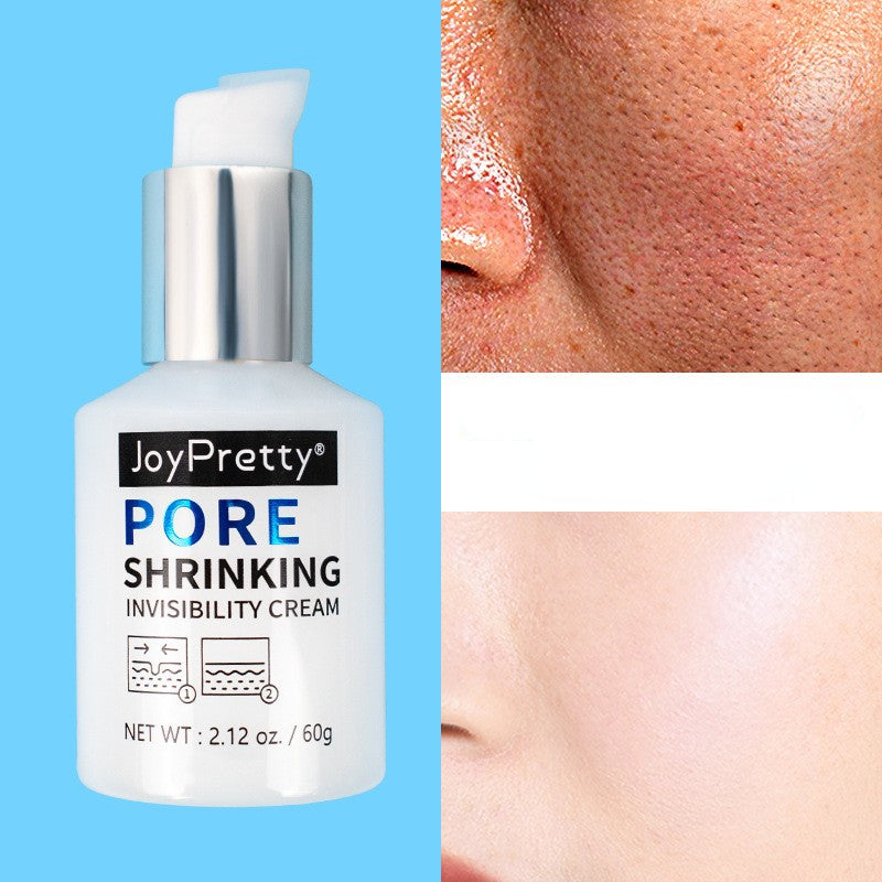 Pore Concealer Primer Cream, 2.12 Oz/60g, Moisturizing Makeup Base, Hides Pore Size & Depth, Enhances Skin Smoothness & Hydration