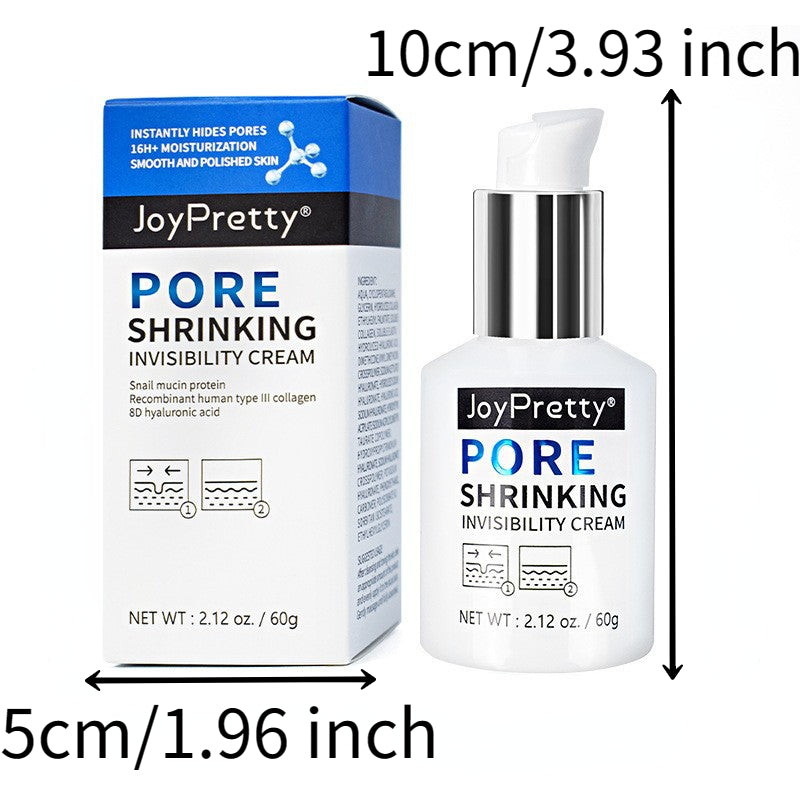 Pore Concealer Primer Cream, 2.12 Oz/60g, Moisturizing Makeup Base, Hides Pore Size & Depth, Enhances Skin Smoothness & Hydration