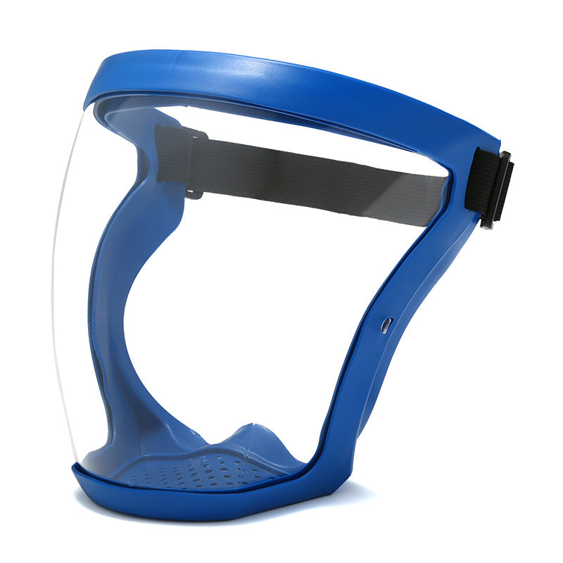 1pc Work Protection Mask, Transparent Facial Protector Face FaceMask, Protective Outdoor Heating Home Kitchen Tools, Full Face Mask