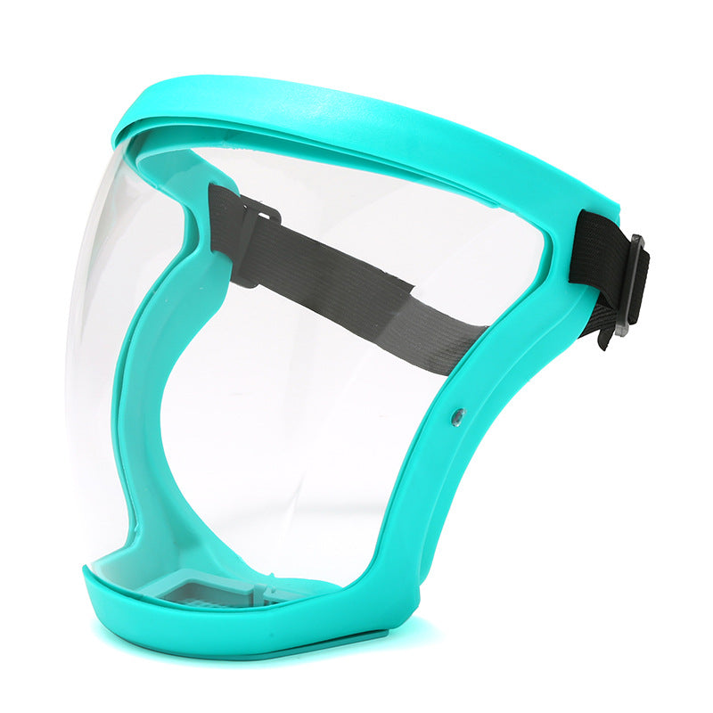 1pc Work Protection Mask, Transparent Facial Protector Face FaceMask, Protective Outdoor Heating Home Kitchen Tools, Full Face Mask