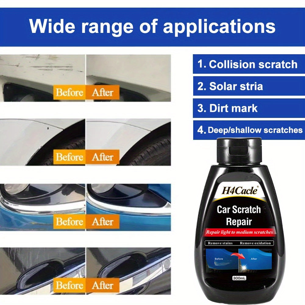 H4Cale Car Scratch Remover Paint Care Tools Auto Swirl Remover Scratches Repair Polishing Auto Body Grinding Compound Anti Scratch Wax