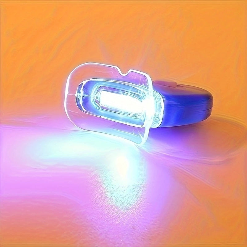 Led Teeth Whitening Lamp - Battery-Powered, Gel Compatible (Batteries Not Included)