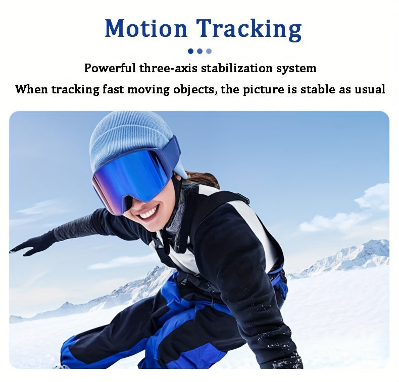 2024 New Magnetic AI Module Three-axis Anti-shake Video Stabilizer AI Tracking Module, Front Rear Tracking APP, Various Stimulating Gameplay Eighth-generation AI Face Tracking, Gesture Control Face Recognition Beauty Fill Light 3 Co