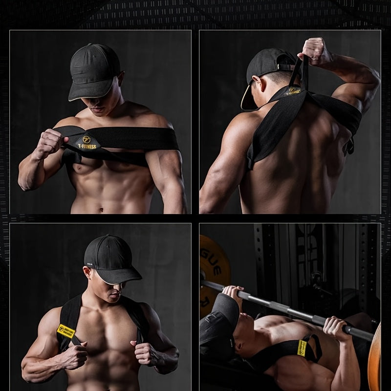 1pc Men's & Women's Posture Corrector Back Brace - Adjustable Spinal Belt with Lumbar & Upper Back, for Scoliosis,, Daily Use & Physical (Black, Comfortable Fit)