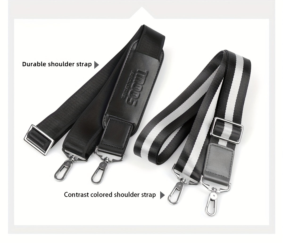Unisex double shoulder strap design square bag Crossbady bag travel texture Oxford fabric casual crossbody bag multi compartment large capacity anti-theft shoulder bag workplace commuting briefcase