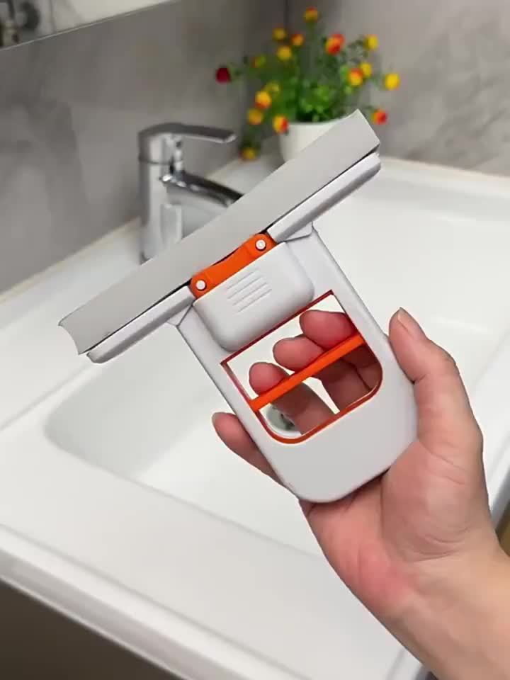 4pcs 1 Mop + 3 Sponges No-Wash Desktop Cleaner - Quick Cleaning Design, Foldable Space-Saving Handheld System for Home, Office, Bathroom & Kitchen Compact Tabletop Scrubber Ideal Small Apartments and Dorms Durable Plastic Mat