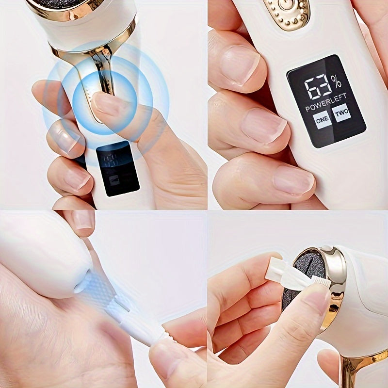 1pc Electric Feet Callus Remover, Portable Rechargeable Foot File Pedicure Tools With Foot Grinder