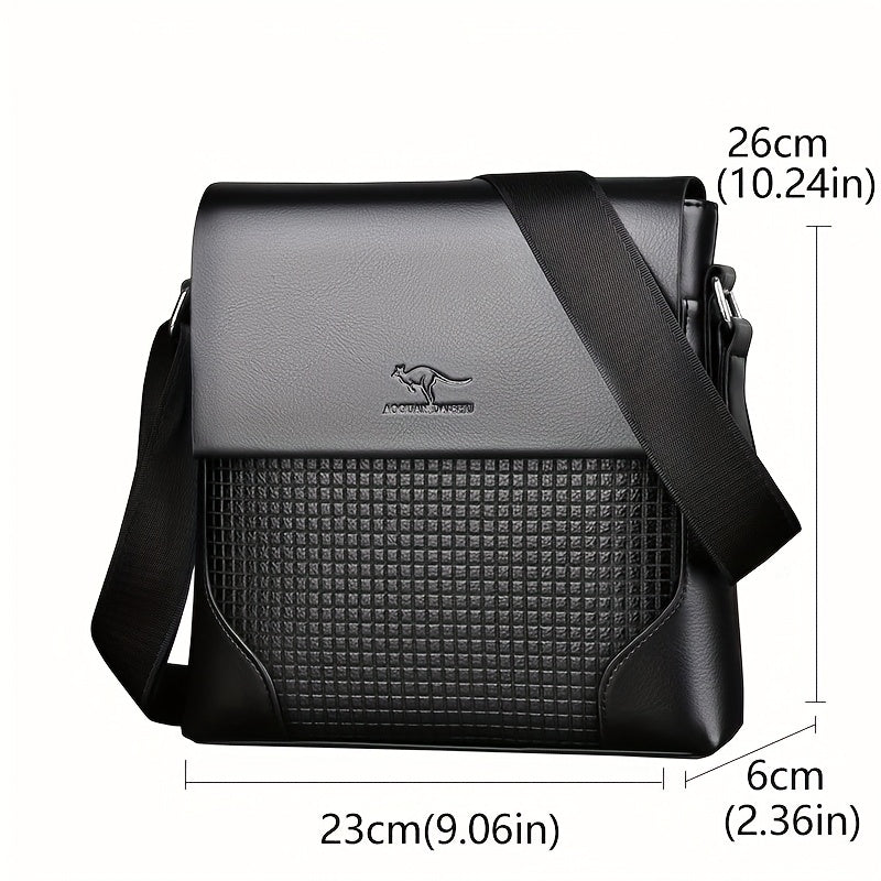 Bolsa Masculina Estilosa de Ombro e Tiracolo