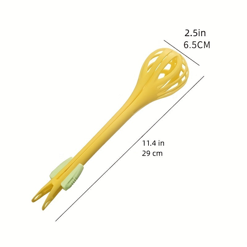 1pc, 5.08 Cm 1 Food Egg Whisk, Multi Function Egg Beater, Bread Clip Manual Blender, Baking Household Tools, Household Supplies, Baking Tools, Quickly Mixing Eggs Supplies, Kitchen Accessories, Kitchen Appliances, Kitchen Gad