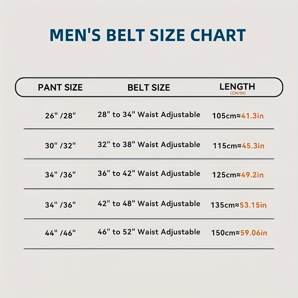 3pcs, Men's Sports Elastic Belt, Golf Belt with High Quality Alloy Buckle, Woven Hole-less Design, Adjustable Size Anywhere, Comfortable, Breathable, Match with Jeans and Casual Pants Clothing Accessory, A Multi-Functional Be