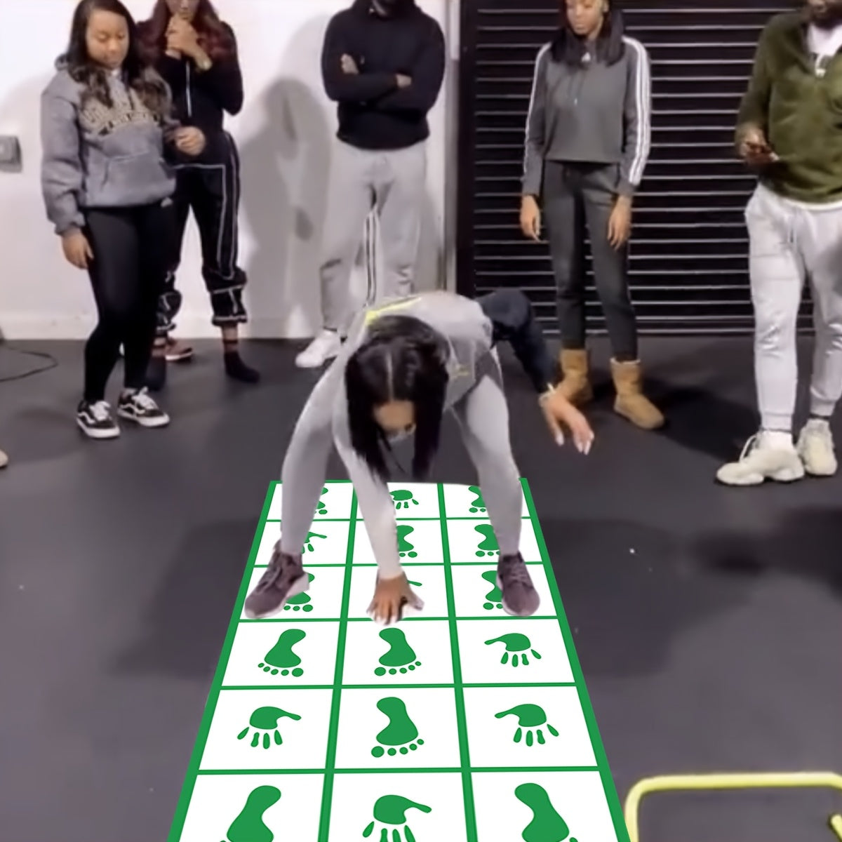 1pc 100.0cm*3.0meter Hands-Feet Dynamic Washable Game Set, Foldable, Ease to Carry, Perfect for Outdoor Adventures, Team Building & Family Fun