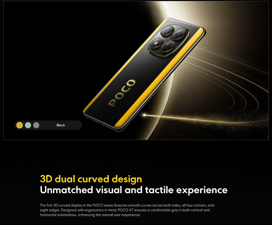 Xiaomi Poco X7 Smartphone, 12GB+512GB, 50 MP Main Camera with OIS, 5110 mAh Battery