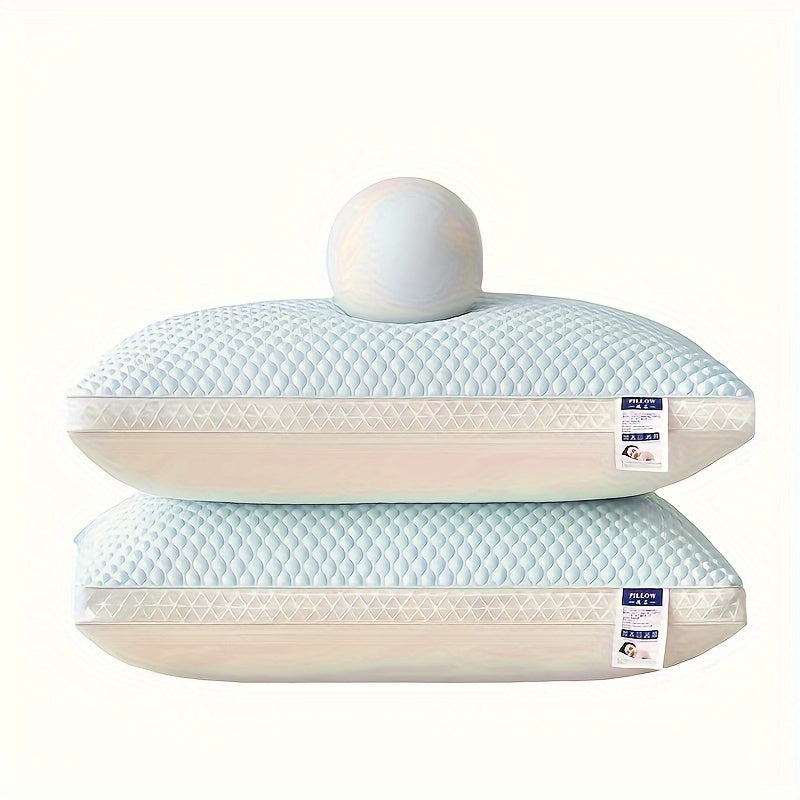 2pcs Cooling Tofu Pillows - Breathable, Neck Support for Comfortable Sleep in Home, Bedroom, or Hotel - Perfect Holiday Gift