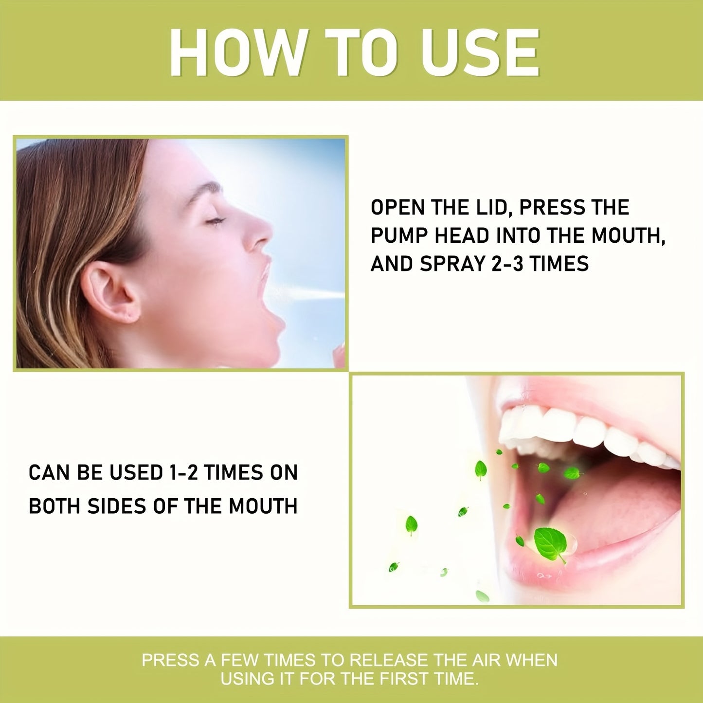 Lanemay Lemon Freshening Oral Spray with Mint - Paraben-Free, Soothes Dry Mouth, Freshens Breath, Leaves Mouth Feeling Clean - Ideal for Dry Mouth & Fresh Confidence, Breath Freshening Spray | Lemon Mint Flavor | Soothing Ora