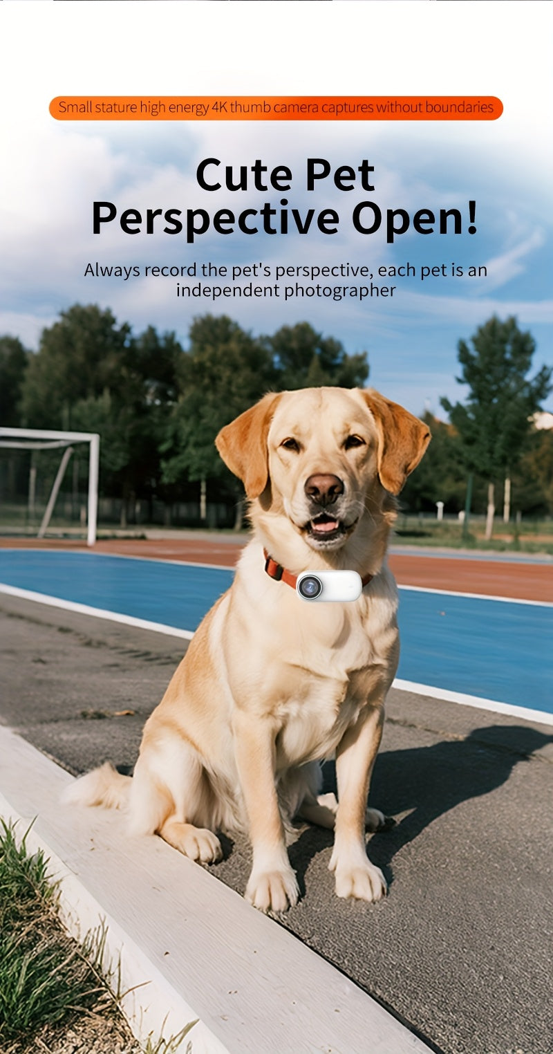 LEMNOI 4K Ultra HD Action Camera, Equipped with 360° Gimbal, Wi-Fi, 4K Video Recording, Long-Lasting Battery Life, Multiple Bicycle/Motorcycle/Helmet Mounts, Compact Design, Suitable for Outdoor And Urban Adventures, Adventu