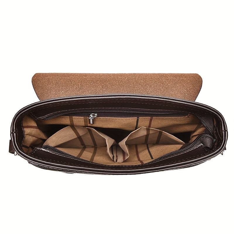 Bolsa Masculina Estilosa de Ombro e Tiracolo