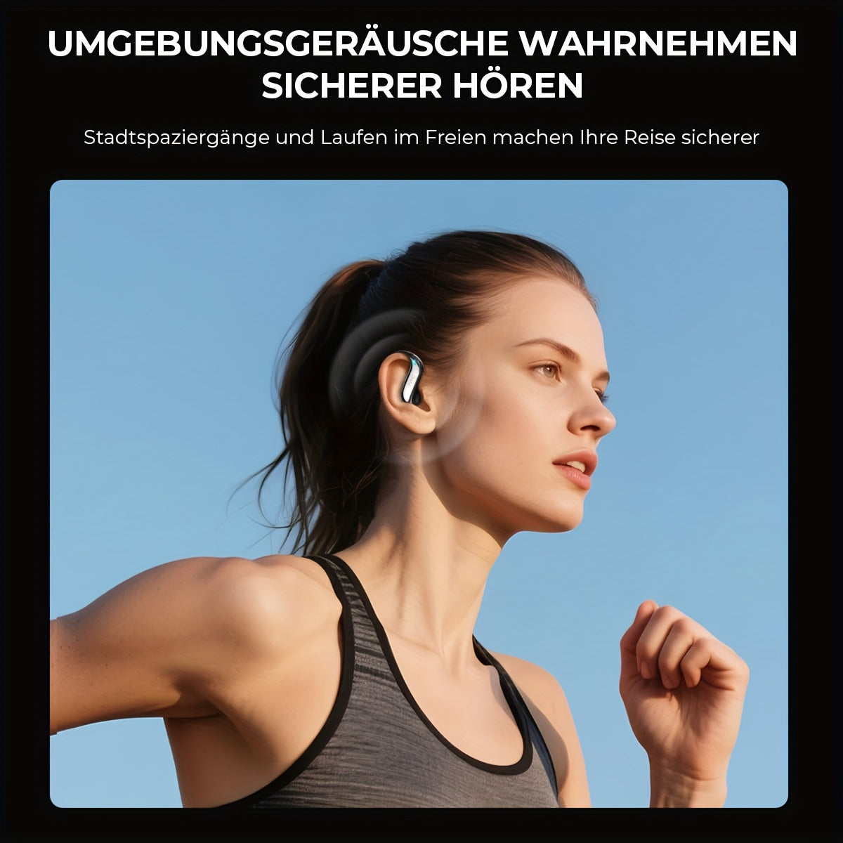 HTC NE23 AI Wireless Translation Earbuds Supports Real-Time Translation Between 135 Languages, Featuring Extended Battery Life, Comfortable Fit And High-Definition Noise Cancellation. Suitable for All Scenarios Including Spor