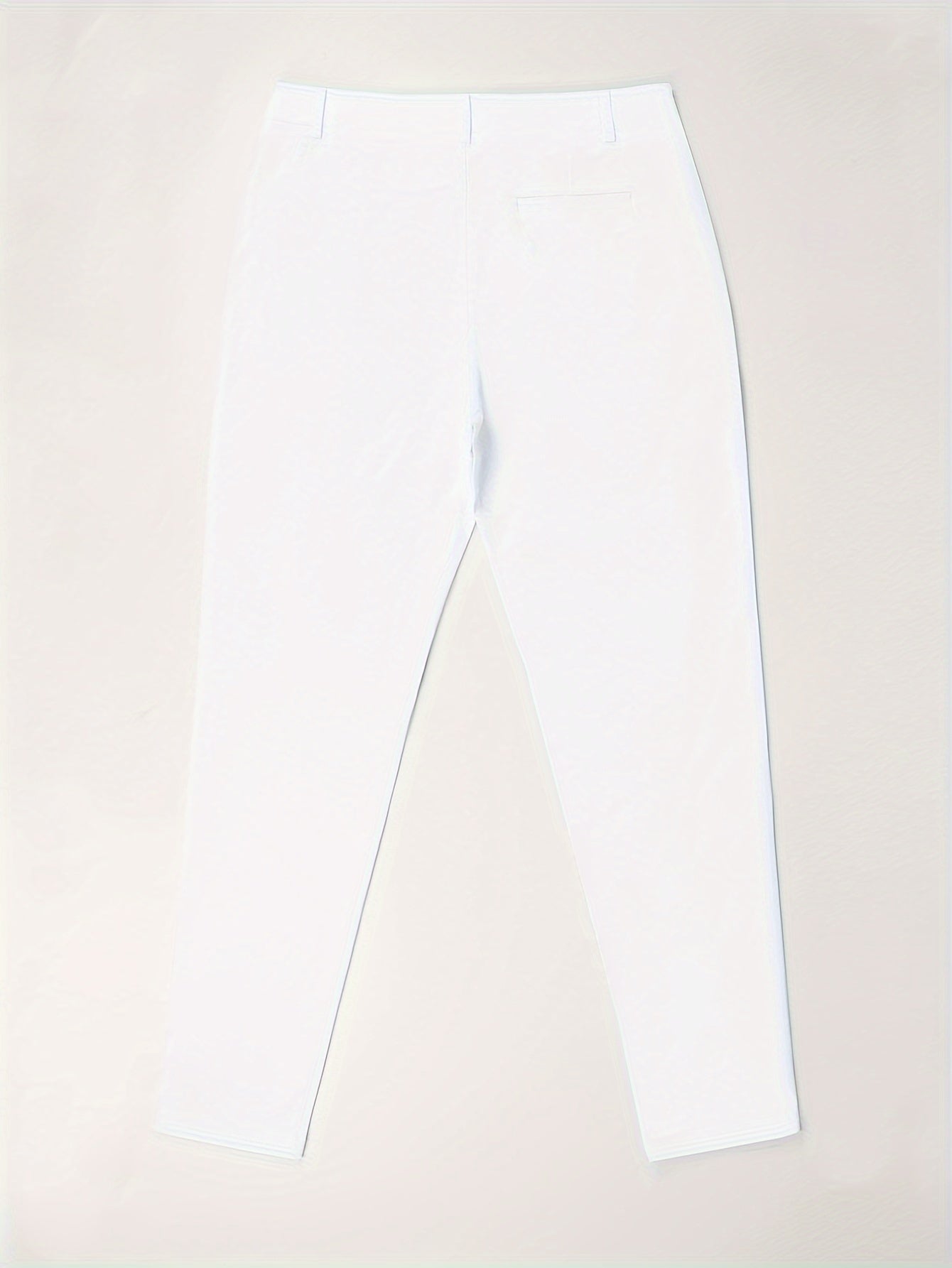 Classic Design Dress Pants, Men's Formal Solid Color Slightly Stretch Elegant Dress Pants For Spring Summer Business Banquet Dinner, Old Money Style
