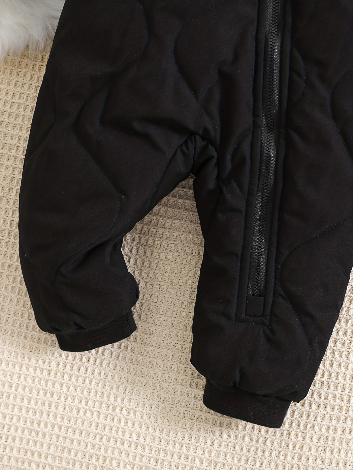 Infant Hooded Thick Romper Long Sleeve Zipper Thermal Jumpsuit, Babies & Kids Coat