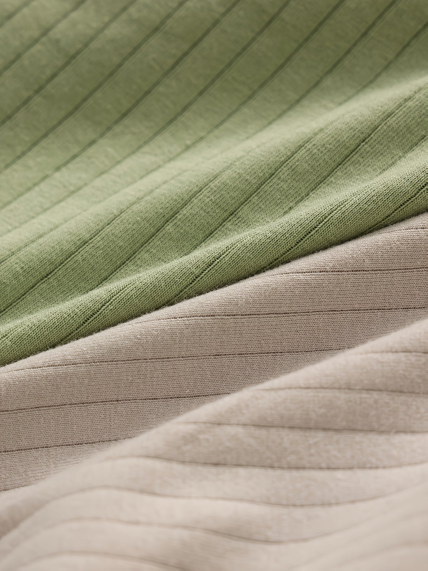 3pcs Men'S Boxer Briefs - Breathable, Comfortable, Stretchy Ribbed Striped Underwear in, Green, and, Perfect for Casual Attire or Sports, Comfortable Underwear | Ribbed Texture | Medium Elasticity