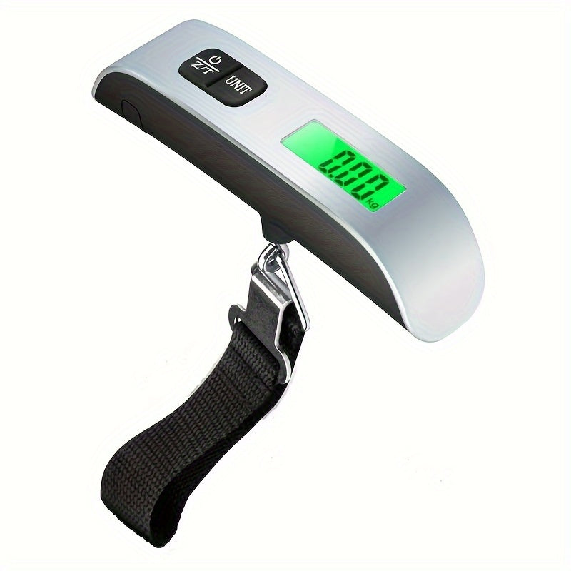 Portable electronic luggage scale Weighing 50kg49.9KG Easy to operate LCD display Even in bright light, Travel Weighing, Suitcase Weight Measurement, Lightweight Scale, Batterypowered, Highprecision Scale, Digital Luggage Sca