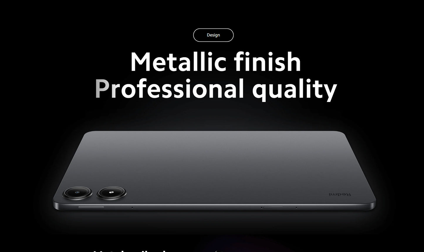 Xiaomi Redmi Pad Pro Tablet 8GB+256GB Charger Noincluded, Snapdragon 7S Gen 2 Octa Core 12.1'' 120Hz Display 10000mAh Battery