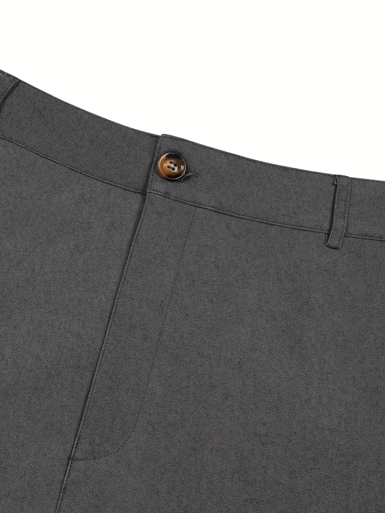 Classic Design Dress Pants, Men's Formal Solid Color Slightly Stretch Elegant Dress Pants For Spring Summer Business Banquet Dinner, Old Money Style