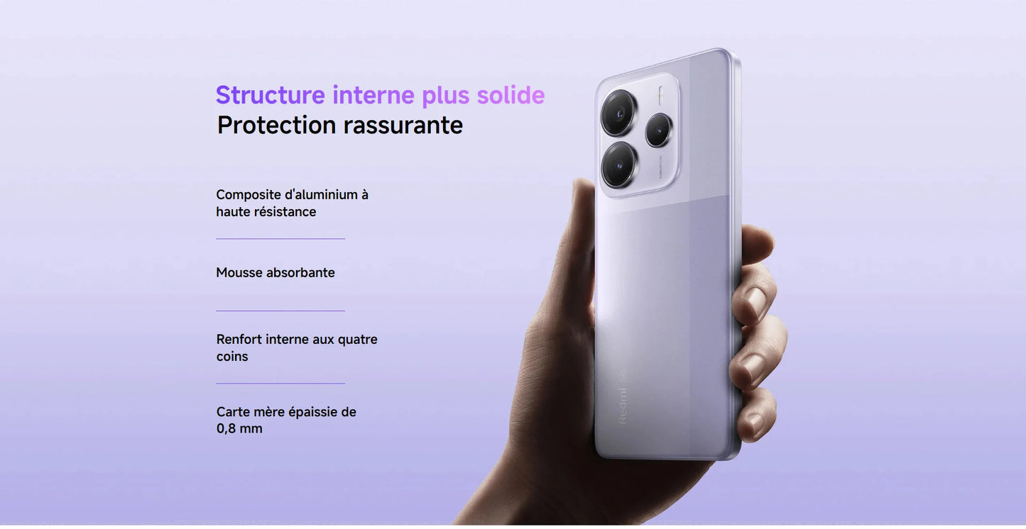 Xiaomi Redmi Note 14 5G 8GB+256GB NO Charger 6.67 ''AMOLED 120Hz 45W Charging 108MP Real Camera 5110mAh
