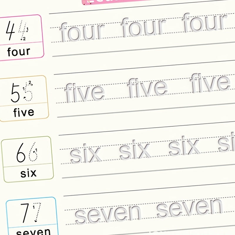 Early Education Bundle: 4 Books, 1 Pen, 6 Refills & 1 Pen Grip - Perfect For Kids Christmas And Halloween Gift!