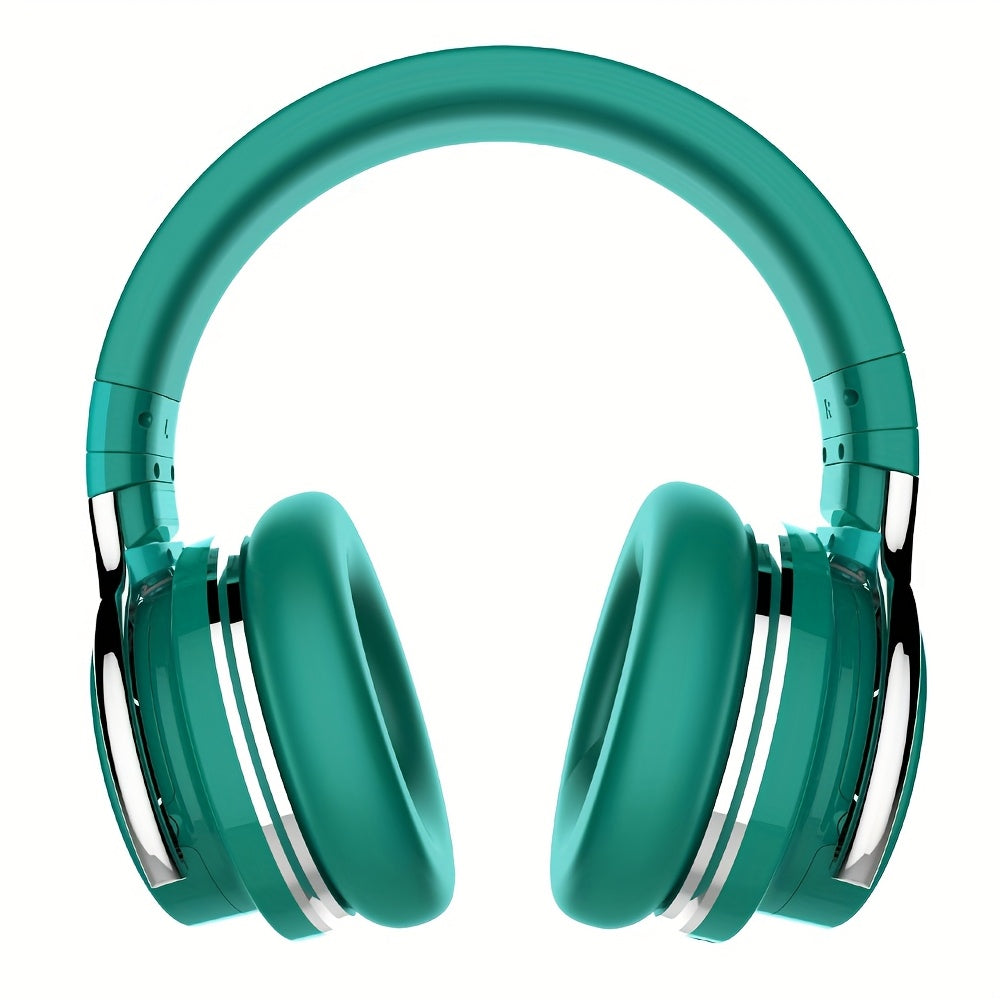 Wireless Headphones, Active Noise Cancelling Headphones with Microphone, Deep Bass, Over Ear Headphones, Comfortable Fit, 30H Playtime