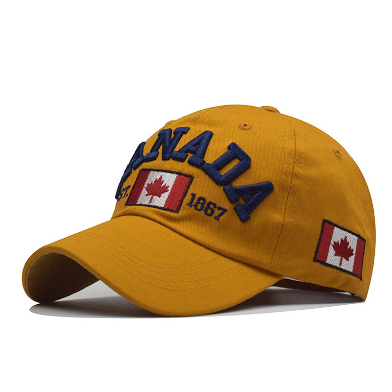 Unisex CANADA All-match Sports Baseball Cap