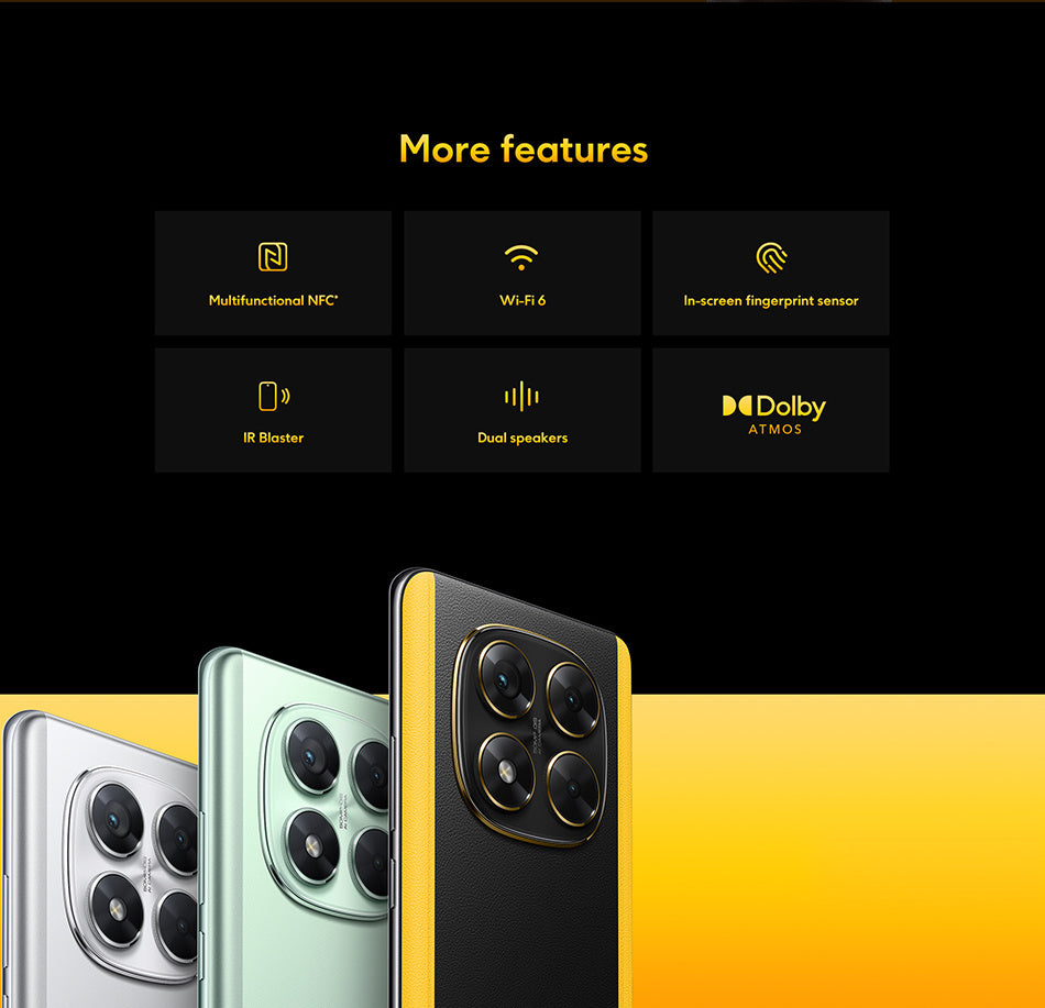 Xiaomi Poco X7 Smartphone, 12GB+512GB, 50 MP Main Camera with OIS, 5110 mAh Battery