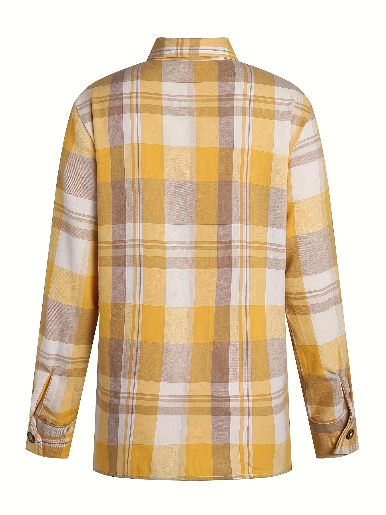 Women'S Casual Pink Plaid Button-Up Shirt - Short Sleeve Summer Top with Collar, Lightweight & Breathable Fabric for Casual Attire, Short Sleeve Blouse