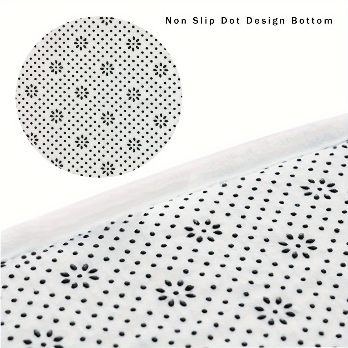 1pc, Soft Thickened Kitchen Mat, Non-slip Oil-proof Floor Mat, Waterproof Runner Rug, Dirt-resistant Floor Mat, Machine Washable, Entrance Doormat, Kitchen Living Room Laundry Bathroom Water-absorbing Floor Mat Set, Room Deco