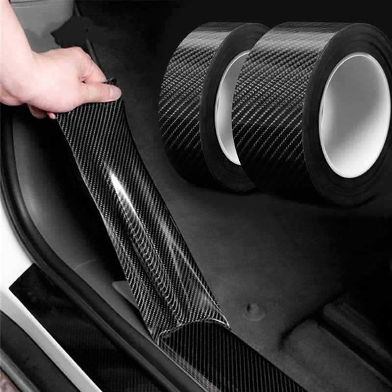 1 Roll 5D Carbon Fiber Vinyl Wrap - Anti-Slip, Waterproof Sheet for and Motorcycle Styling, Durable Auto Decal Accessory with Glossy Finish, Motorcycle Wrap | Sleek Appearance | Antislip Material