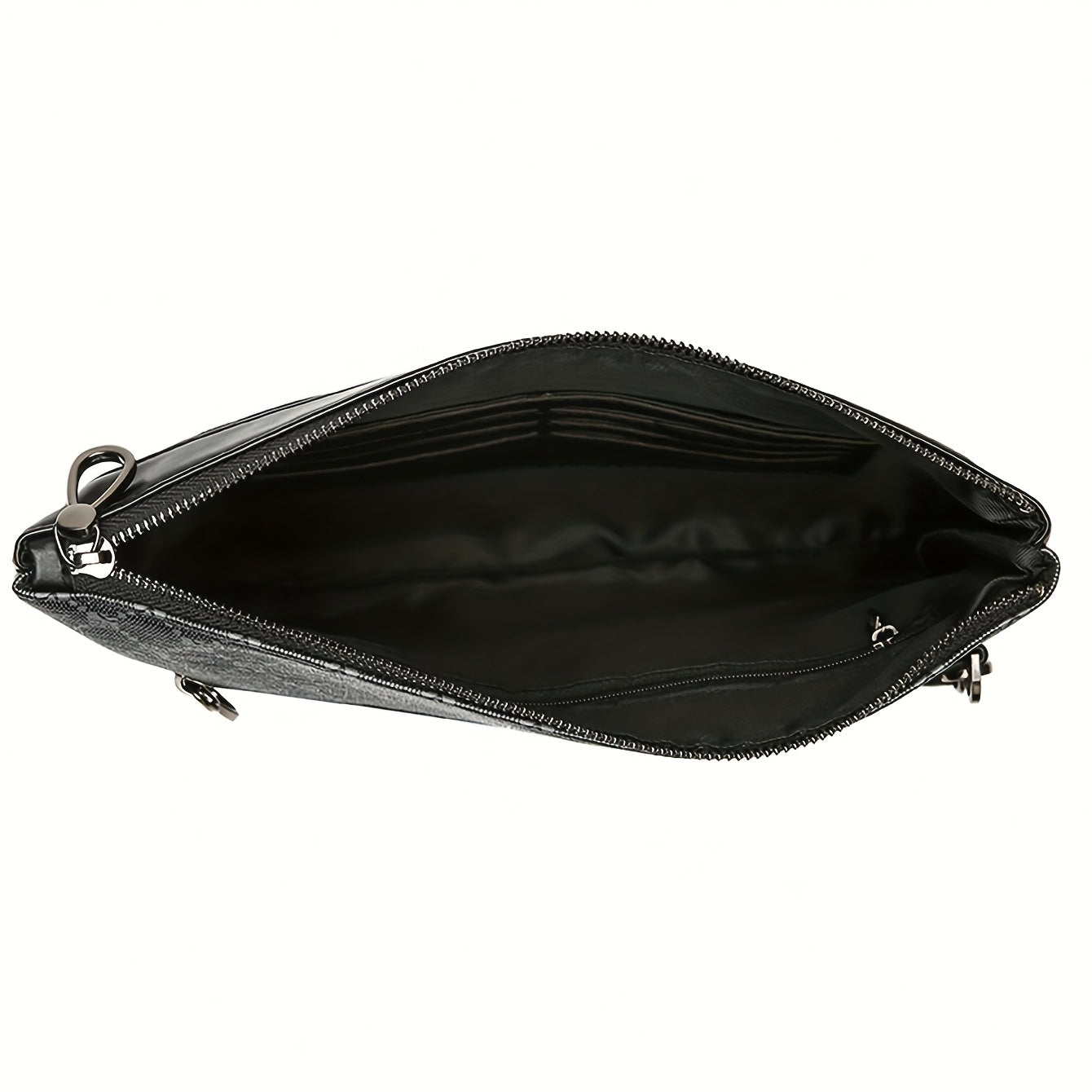 Stylish Men's wristlet, handbag, envelope bag, made of PU material that is scratch-resistant and durable, suitable for outings, parties, work commuting, multiple pockets, exquisite floral pattern, simple casual trendy Men's w