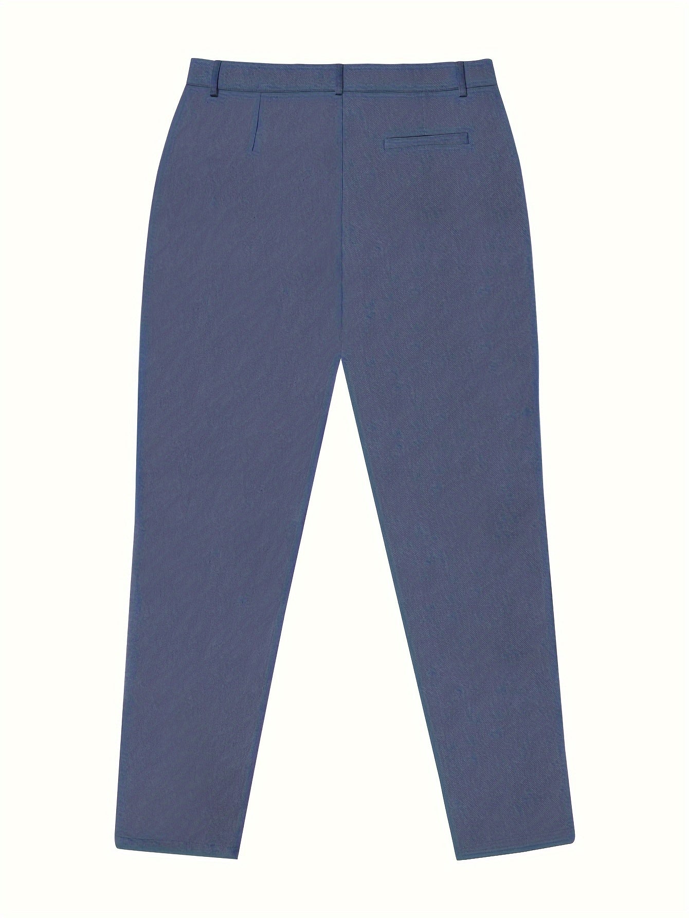 Classic Design Dress Pants, Men's Formal Solid Color Slightly Stretch Elegant Dress Pants For Spring Summer Business Banquet Dinner, Old Money Style