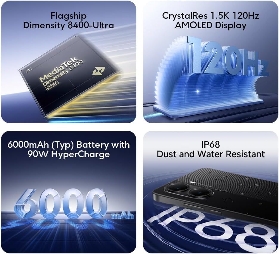 XIAOMI POCO X7 Pro 8+256GB Dimensity 8400-Ultra 6.67" CrystalRes AMOLED display 50MP main camera 6000mAh
