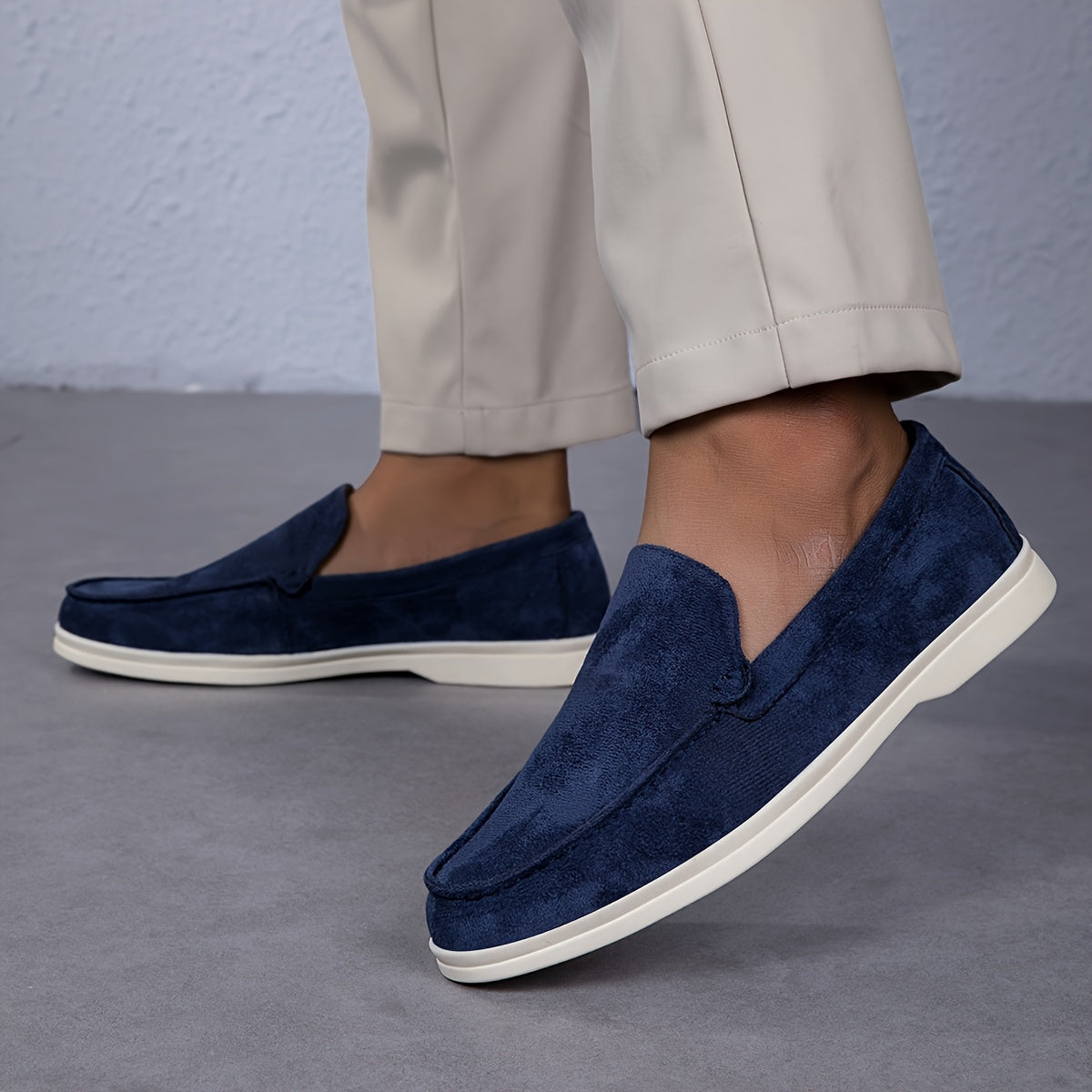 Sapatos Masculinos Slip-On – Estilo Casual e Formal com Palmilha Confortável