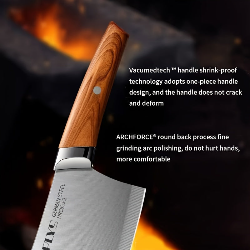 High Quality Stainless Steel Knife Kitchen Utensil Set, Multifunctional Chef Knife, Fruit Knife, Japanese Chef Knife, Meat Cutting Knife, Bread Knife, Cooking Chef Knife Set, Suitable for Restaurants, Family Travel, Outdoor C